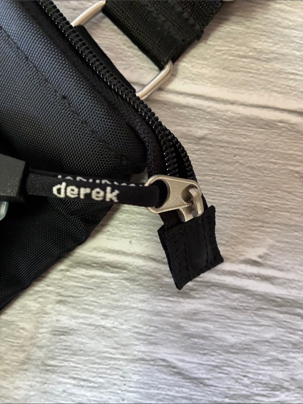 Derek Alexander Black Nylon Crossbody Bag Unisex - Picture 9 of 15